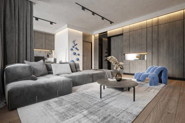 Modern salon ve dekorasyon uygulaması